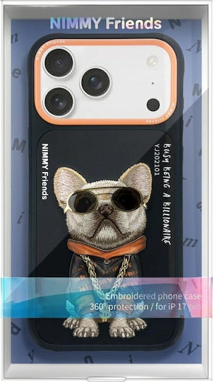 Nimmy Glasses Little Tycoon Back Cover Σιλικόνης / Πλαστικό Αδιάβροχο Μαύρο (iPhone 17 Pro)