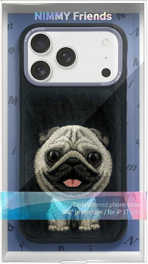 Nimmy 360 Full Cover Σιλικόνης / Πλαστικό Αδιάβροχο Μαύρο (iPhone 17 Pro Max)
