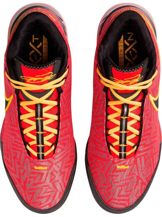 LeBron NXXT Genisus Μπασκετικά Παπούτσια Κόκκινα