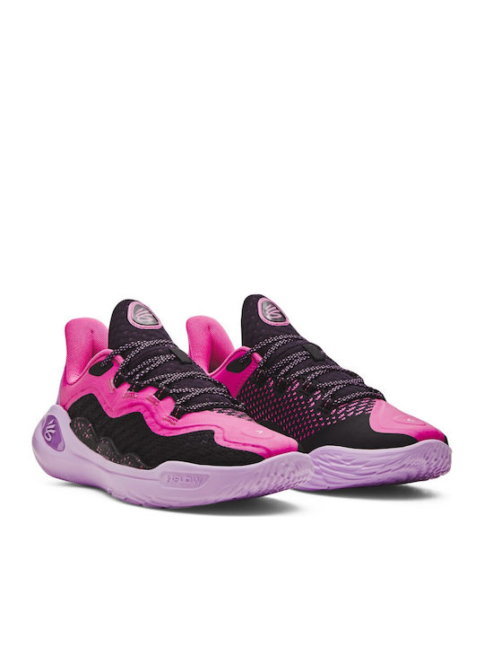 Curry 11 Χαμηλά Μπασκετικά Παπούτσια Ροζ