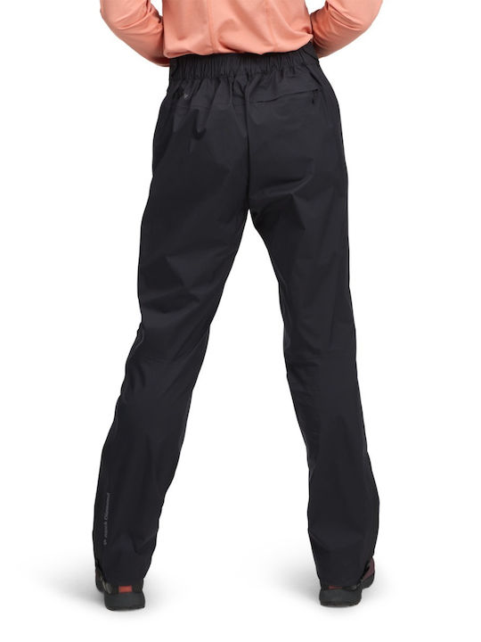 Black Diamond Stretch Γυναικείο Μακρύ Παντελόνι Πεζοπορίας Μπεζ