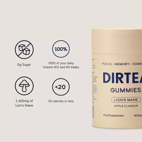 Dirtea Dirtea 60 bomboane de jeleu Natural - Natural