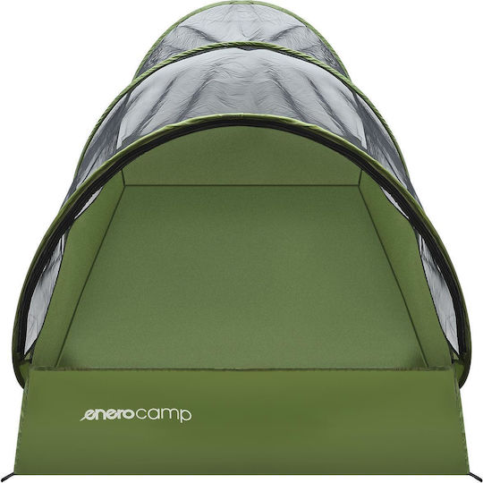 Self-Expanding Tent Insect Net Beach Camping 190x120x95 Cm Green