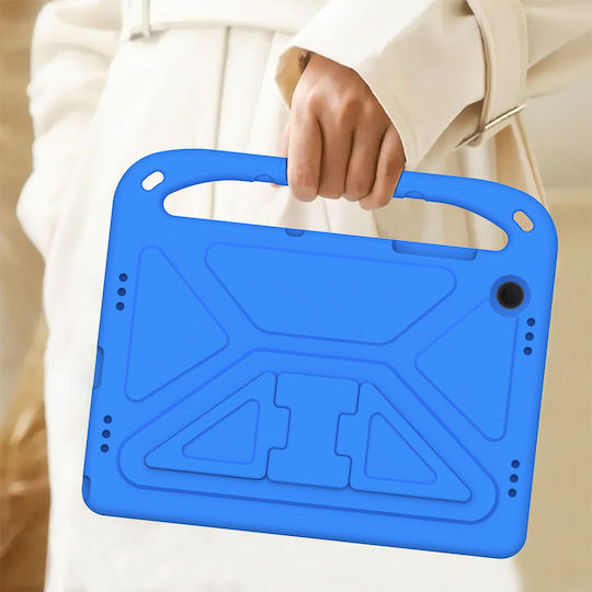 Sonique Jazzy Umschlag Rückseite für Kinder Blau (Samsung Galaxy Tab A9+ 11)