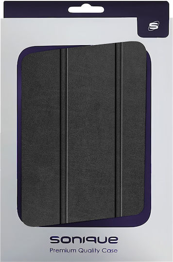 Sonique Smartcase Slim Flip Cover Ανθεκτική Μαύρη (Xiaomi Pad 6s Pro 12.4)