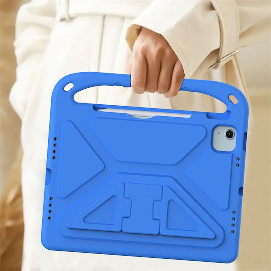 Sonique Jazzy Umschlag Rückseite für Kinder Blau (Apple iPad Pro 2024 11", iPad Air 2024 11)