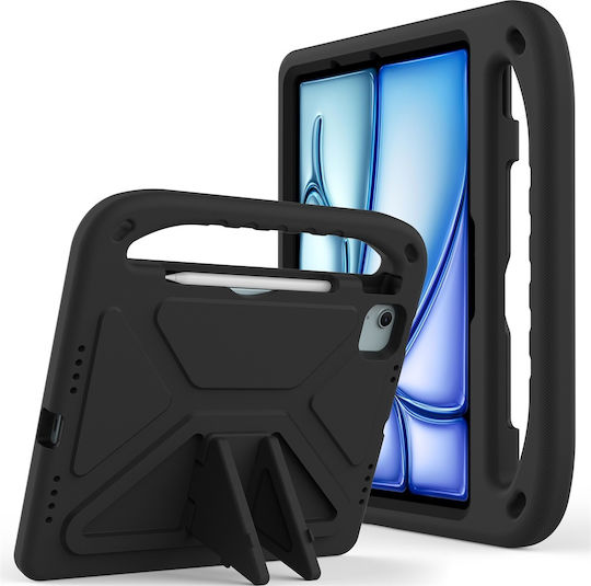 Sonique Jazzy Back Cover για Παιδιά Μαύρη (Apple iPad Pro 2024 11", iPad Air 2024 11)