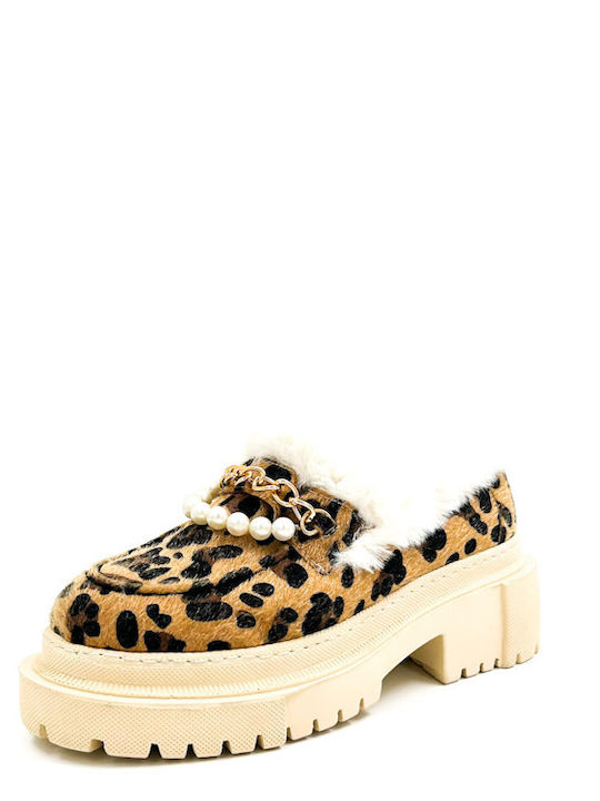 Дамски Loafers в Кафяв Цвят