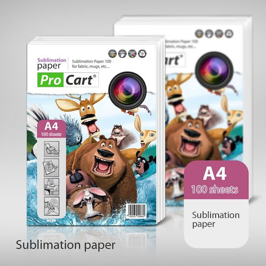 Fotopapier A4 (21x30) für Drucker Tintenstrahl 100 Blätter