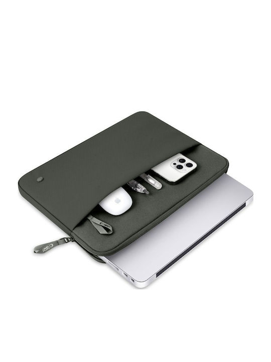 Tech-Protect Sleeve Tasche Fall für Laptop 14" in Grün Farbe