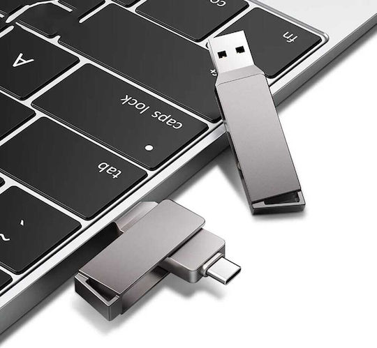 Techsuit 256GB USB 3.0 Stick Gray
