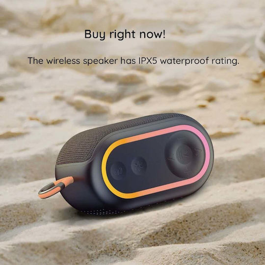 Havit SK809BT Ηχείο Bluetooth 6W με Ραδιόφωνο και Διάρκεια Μπαταρίας έως 8 ώρες Μωβ