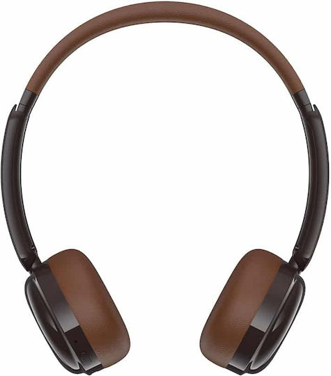 Havit Kabellose Bluetooth Am Ohr Kopfhörer mit 60 Stunden Betriebszeit Braun