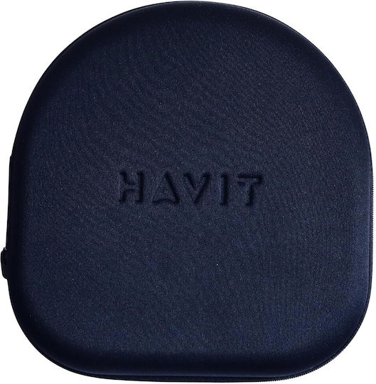 Havit Ασύρματα / Ενσύρματα Over Ear Ακουστικά με 80 ώρες Λειτουργίας Μπεζ