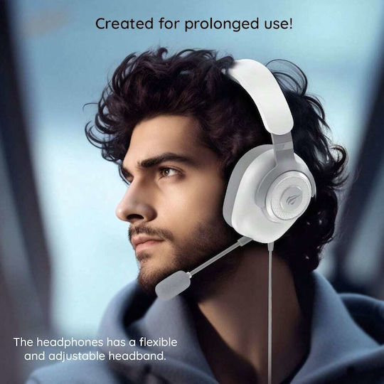 Havit H2230U Over Ear Gaming Headset with Connection USB White