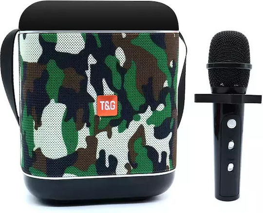 T&G Karaoke-Lautsprecher Mit Kabellosem Mikrofon TG-523 TG523 Hellblau
