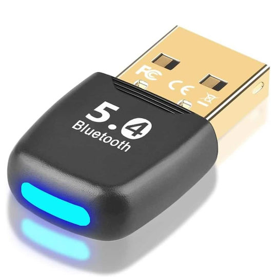 Techsuit Bluetooth Adapter Bluejet A20 PC Bluetooth 5.4 Plug&Play EDR&BLE Black
