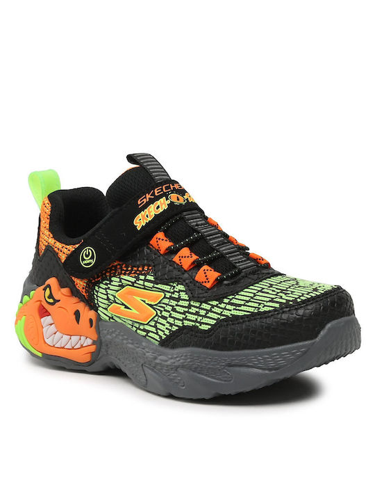 Kids Sneakers with Scratch & Lights Multicolour