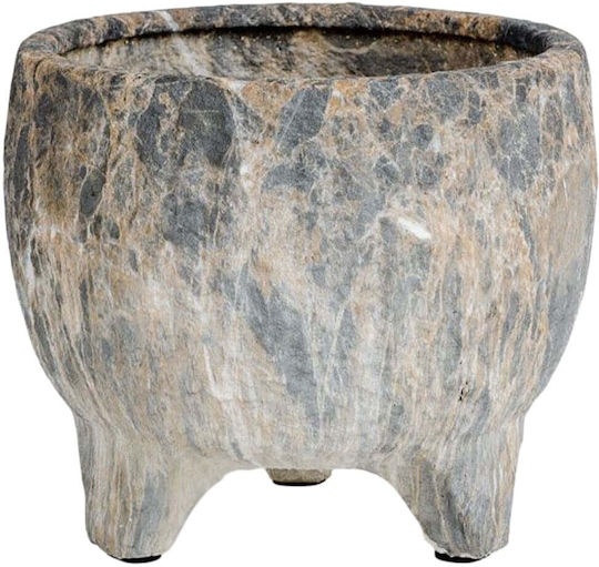 InTheBox Plant Pot Ceramic Gray