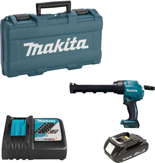 Makita Electric Silicone Glue Gun Battery 18V 1x2Ah