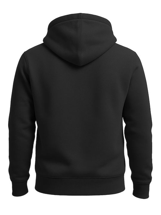 Sweatshirt with Hood Black