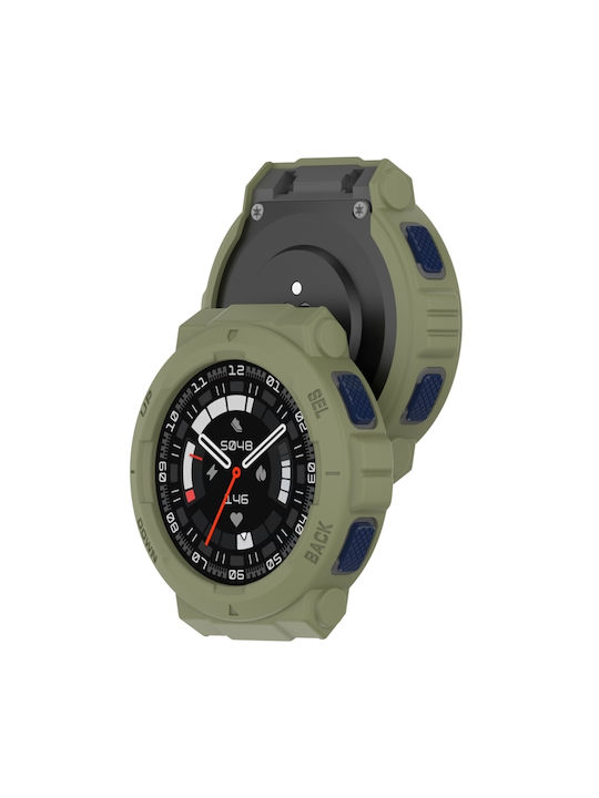 Schutz Silikonhülle in Grün Farbe für Amazfit Active Edge A2212