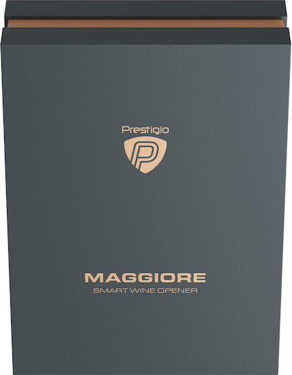 Prestigio Maggiore Pwo104sl Automatic Corkscrew 70 Bottle Capacity Li Battery Foil Cutter Accessory