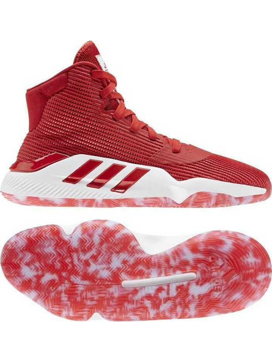 Pro Bounce 2019 Basketballschuhe Scarlet / Cloud White