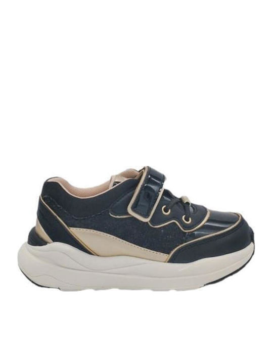 Παιδικά Sneakers με Σκρατς Μαύρα