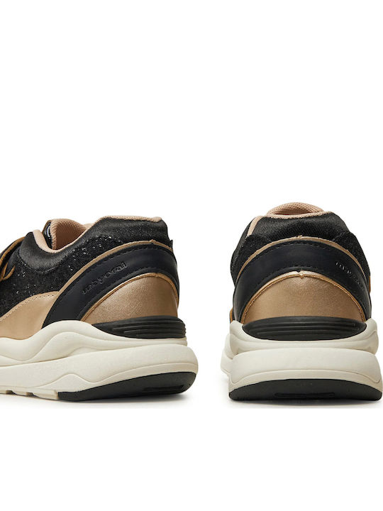 Παιδικά Sneakers με Σκρατς Μαύρα