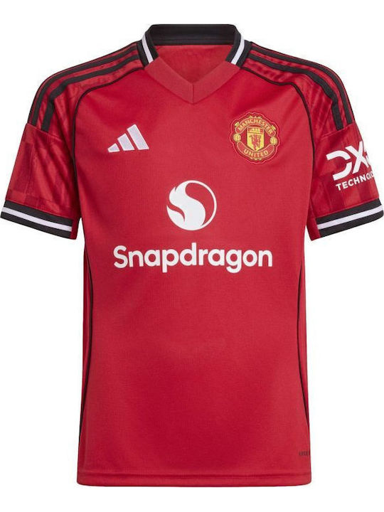 Manchester United 25/26 Home Jersey Children's Jersey Style Football