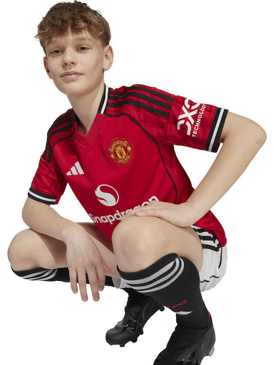Manchester United 25/26 Home Jersey Children's Jersey Style Football