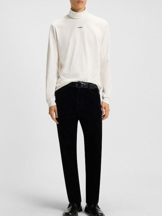 Daporollo Long Sleeve White Blouse