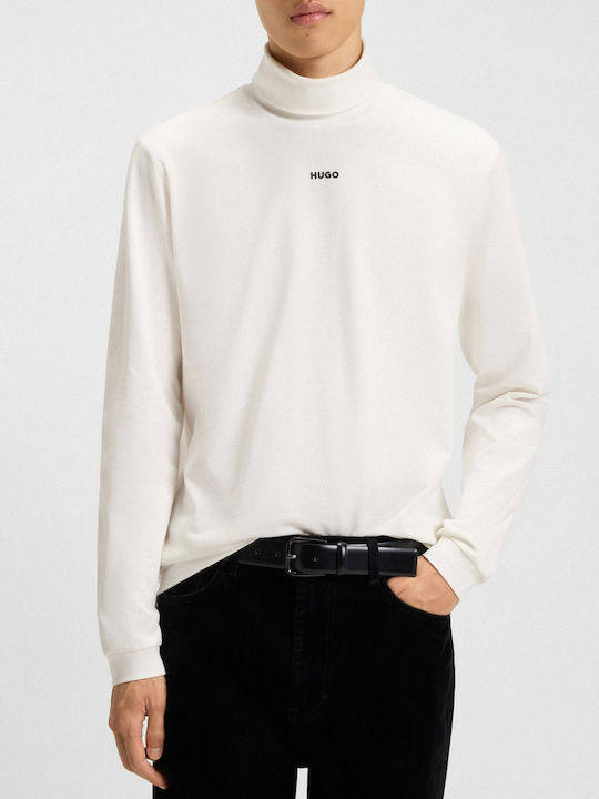 Daporollo Long Sleeve White Blouse