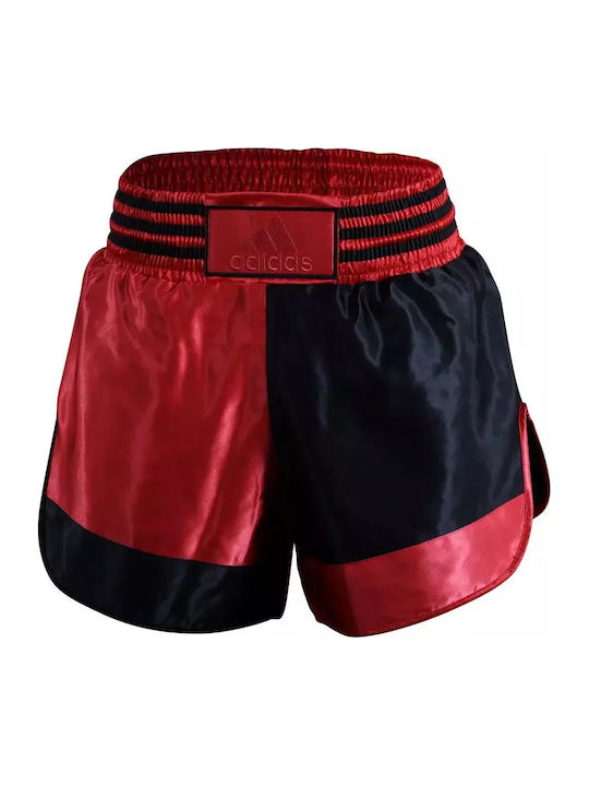 adidas v2020 Men's Kick/Thai Boxing Shorts Red Black/Red