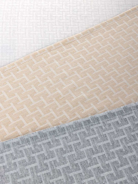 Palamaiki Tischtuch Fleckabweisend Grey 175x320cm