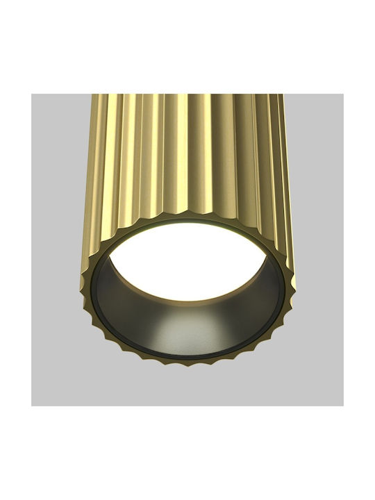 Maytoni Single Spot with Socket GU10 in Bronze Color