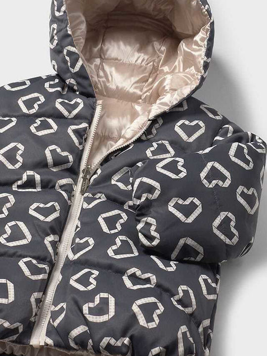 Kids' Casual Jacket with Hood Beige
