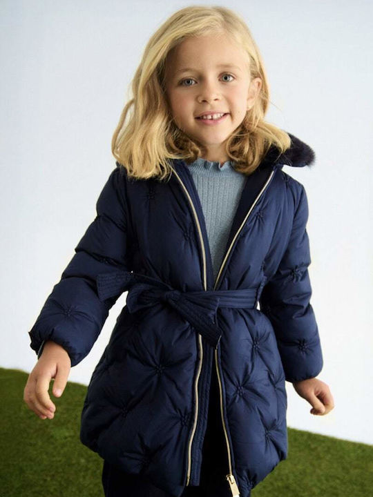 Kids' Quilted Jacket Blue