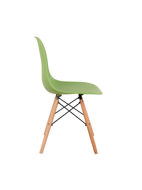 Twist Kitchen Polypropylene Chair Lahani 46x50x82cm 4pcs