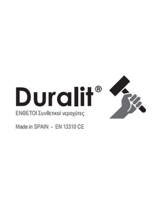 Duralit Ένθετος Νεροχύτης από Συνθετικό Γρανίτη Μ83xΠ50cm Ασημί