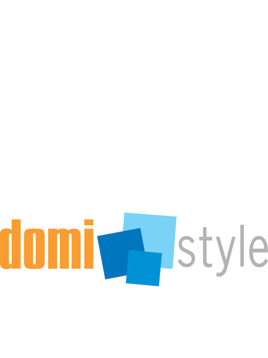 Domistyle Επιτοίχια Ραφιέρα Μπάνιου Μεταλλική
