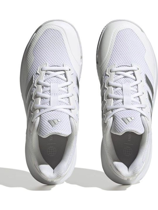 adidas Gamecourt 2.0 Γυναικεία Παπούτσια Τένις για Σκληρά Γήπεδα Λευκά