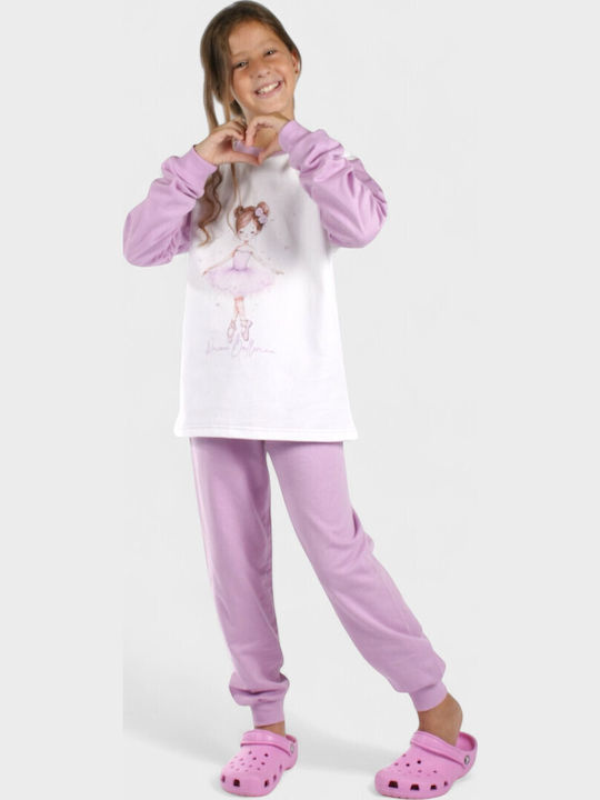 CHristina Pijama pentru copii Lilac