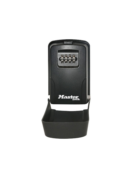 Master Lock Suport De Chei Cu Combinație Metalic Cu Roată Cu Combinație 5 Compartimente 12.9x8.4x4.3cm Montare Pe Perete