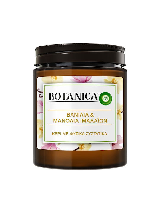 Airwick Ароматна Свещ Botanica в Буркан с Аромат Хималайска Ванилия и Магнолия 205гр