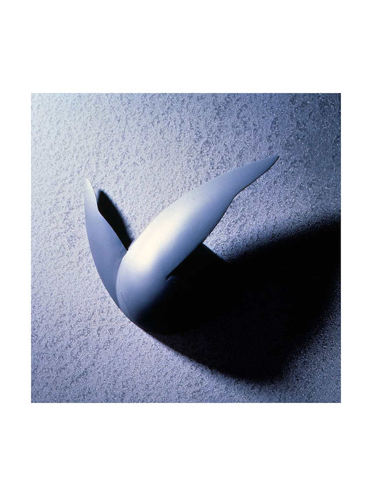 Alessi Ρολόι Τοίχου Πλαστικό Γκρι 25x5cm