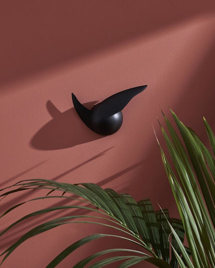 Alessi Ρολόι Τοίχου Πλαστικό Γκρι 25x5cm Alessi Ρολόι Τοίχου Πλαστικό Γκρι 25x5cm