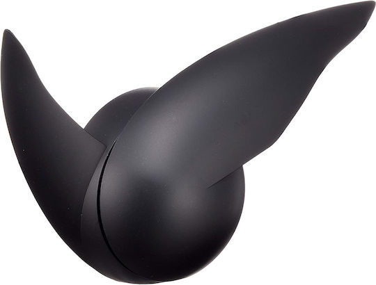 Alessi Ρολόι Τοίχου Πλαστικό Γκρι 25x5cm