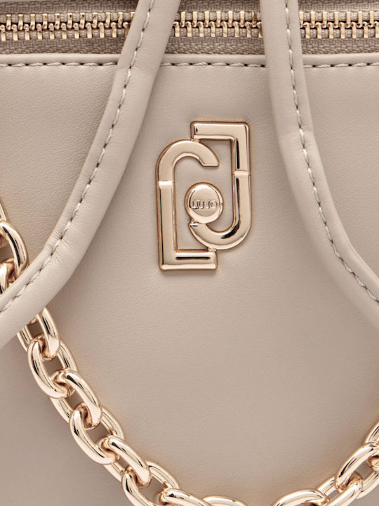 Damentasche Schultertasche Beige